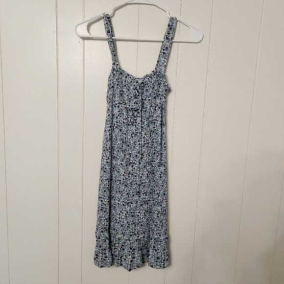 NWT Aeropostle Blue Floral Shift Dress Size XS Extra Small - Picture 2 of 4
